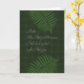 Für Bruder Geburtstag Karte (Gelbe Blume)