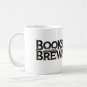 Für Bücher über "Bücher & Brews" Kaffeetasse (Links)