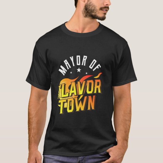 Für Bürgermeister von Flavor Town T-Shirt (Vorderseite)