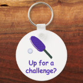Für Challenge Pong Schlüsselanhänger (Vorderseite)