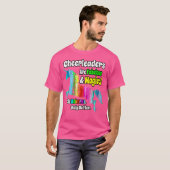 Für Cheerleader Magical and Fabulous Unicorn T-Shirt (Vorne ganz)