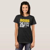 Für Chefs Zitat-Manager T-Shirt (Vorne ganz)