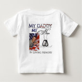 Für Christina Baby T-shirt (Rückseite)