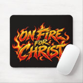Für Christus entflammt Mousepad (Mit Mouse)