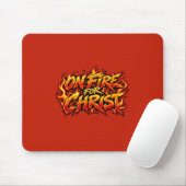 Für Christus entflammt Mousepad (Mit Mouse)