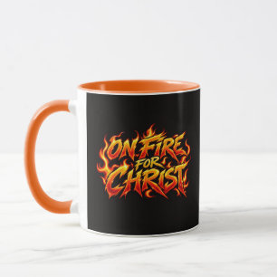 Für Christus entflammt Tasse