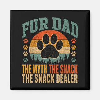 Für Dad Der Mythos Der Snack Er Lustiger Hundepfot Magnet
