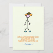 Für Daddy Einladung (Vorderseite)