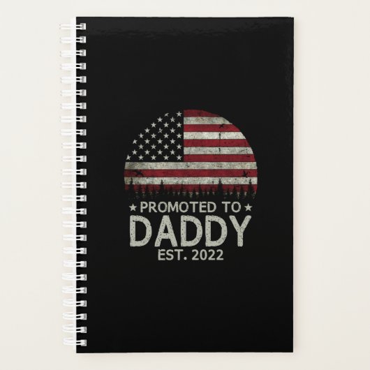 Für Daddy Est 2022 erster Vater befördert Planer (Vorderseite)