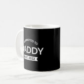 Für Daddy Est befördert. 2022 II Kaffeetasse (Vorderseite Links)