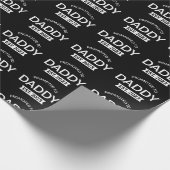 Für Daddy Est befördert. 2023 II Geschenkpapier (Ecke)