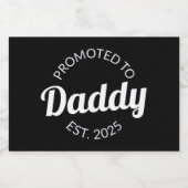 Für Daddy Est befördert. 2025 Lebensmitteletikett (Einzelnes Label)