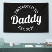 Für Daddy Est befördert. 2026 Banner (Messe)