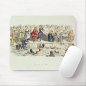 Für Damen schwimmen, 1844 (litho) Mousepad (Mit Mouse)