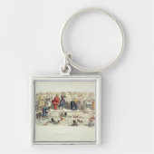 Für Damen schwimmen, 1844 (litho) Schlüsselanhänger (Vorne)