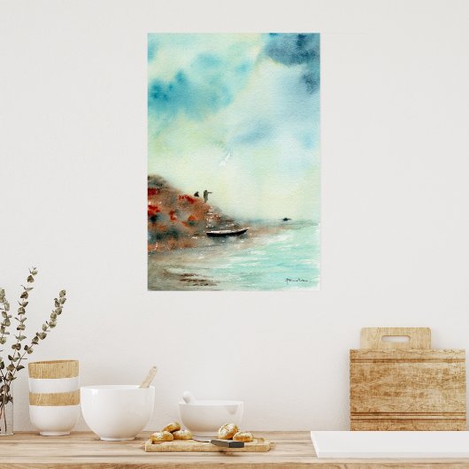 FÜR DAS BRANDY-Plakat gewartet Poster (Küche)