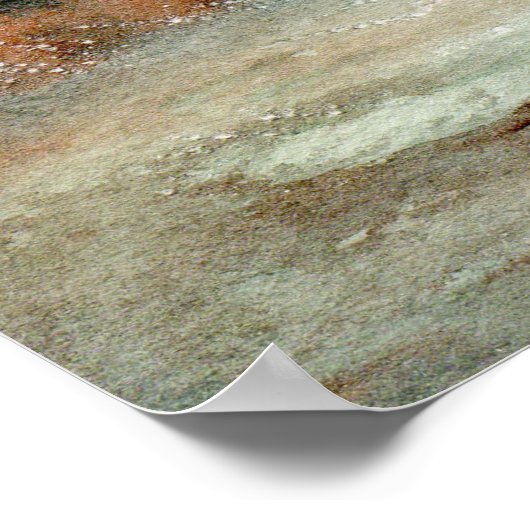 FÜR DAS BRANDY-Plakat gewartet Poster (Ecke)