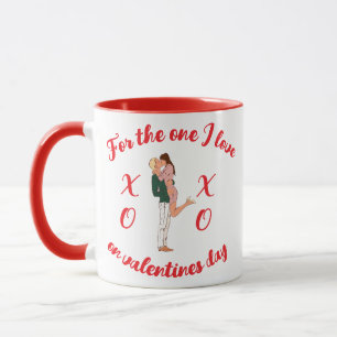 Für das, das ich Liebe auf Valentinstag Tasse