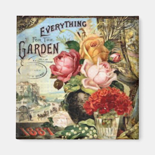 Für das Gartenmagnet Magnet (Vorne)