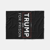 Für das Gefängnis 2024 Fleecedecke (Vorderseite (Horizontal))