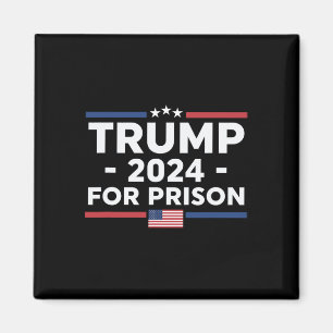 Für das Gefängnis 2024 Vintage US-Flagge Magnet
