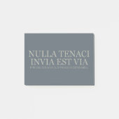 Für das hartnäckige ist keine Straße - Licht Post-it Klebezettel (Vorderseite)