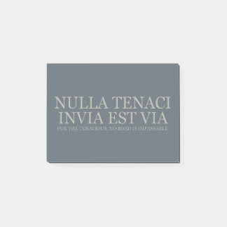 Für das hartnäckige ist keine Straße - Licht Post-it Klebezettel