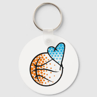 für das Herz von.. BASKETBALL Schlüsselanhänger