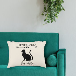 Für das Kat Monogram Accent Pillow reserviert Dekokissen