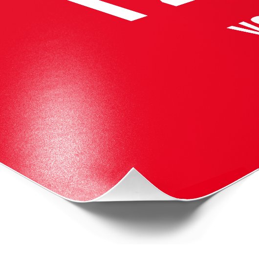 Für das Leasingzeichen Rot und Weiß der Telefonnum Fotodruck (Ecke)