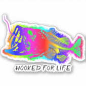 FÜR DAS LEBEN GEFORDERT, mehrfarbig Aufkleber (Vorderseite)