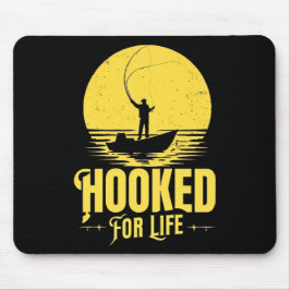 Für das Leben süchtig. Mousepad