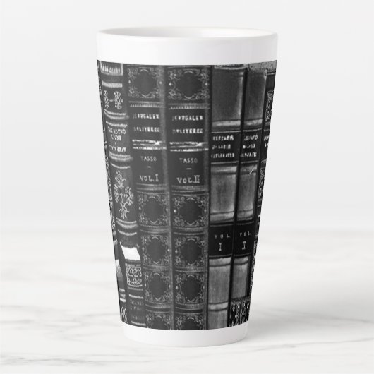 Für das nächtliche Monochrom gebucht Milchtasse (Vorderseite)