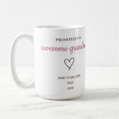 Für das Phantastische Oma Personalisiert Kaffeetasse (Links)