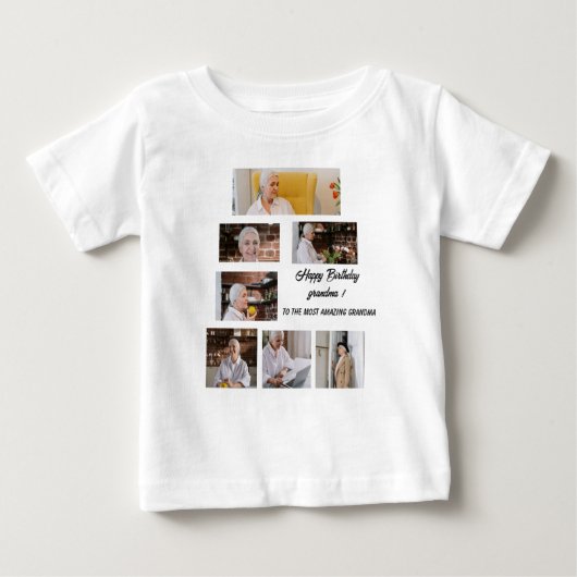Für das Phantastischste Oma Baby T-shirt (Vorderseite)