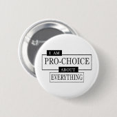 Für das Recht auf Abtreibung #1 Button (Vorne & Hinten)