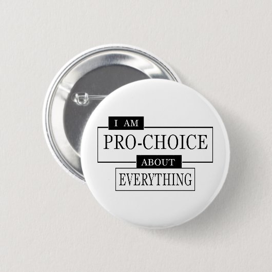 Für das Recht auf Abtreibung #1 Button (Vorne & Hinten)