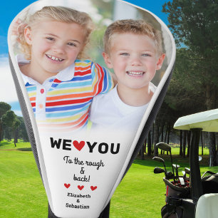 Für das Rough & Back Custom Foto Wir lieben euch N Golf Headcover
