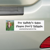 Für das SakePlease der Sicherheit nicht tun Autoaufkleber (Auf Auto)