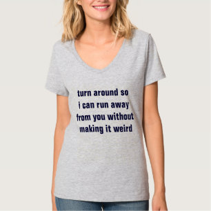 für das schnelle und das sozial besorgt T-Shirt
