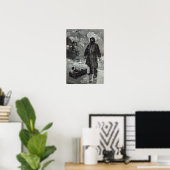 für das Signal gewartet Poster (Heimbüro)