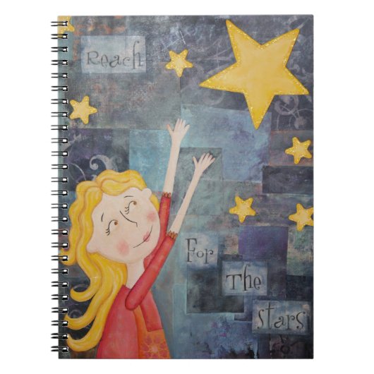 Für das Stars Art Notebook Notizblock (Vorderseite)