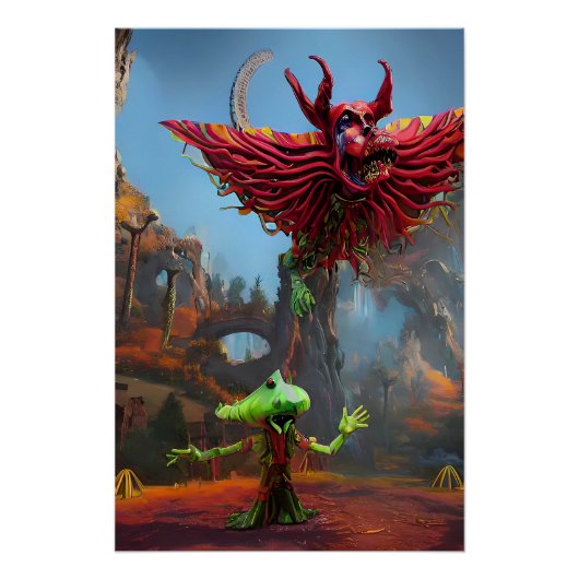 Für das Träumen Poster (Vorderseite)