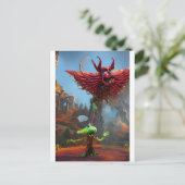 Für das Träumen Postkarte (Stehend Vorderseite)