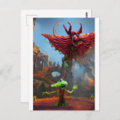 Für das Träumen Postkarte (Vorne/Hinten)