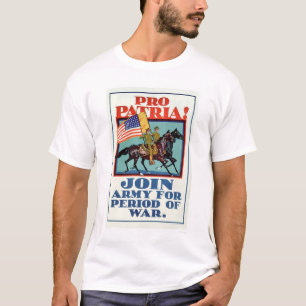 Für das Vaterland! Tritt der Armee bei (US02096A) T-Shirt