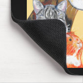 Für das Wochenenddesign gewartet Mousepad (Ecke)