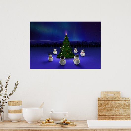 Für das Wunder gewartet Poster (Küche)