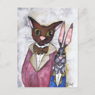 FÜR DEN ABEND POSTKARTE
