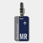 für den anspruchsvollen Flugreisenden Gepäckanhänger (Vorderseite vertikal)